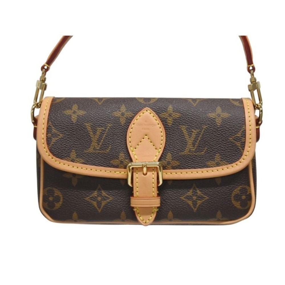 LOUIS VUITTON diane shoulder handbag Monogram brown - Picture 3 of 9